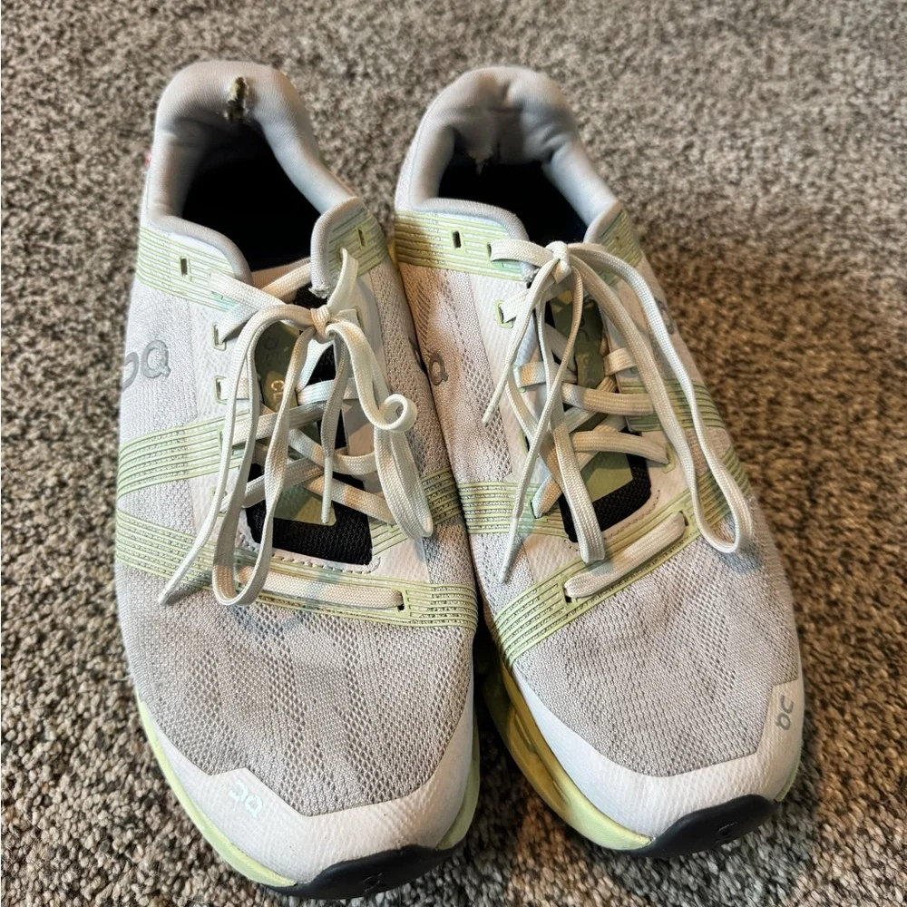 On Running Cloudgo Women's Trainers-White Meadow Size W9 - Picture 2 of 5